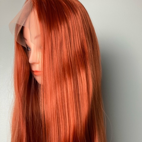 Ginger Auburn Lace Front Wig - Picture 9 of 9